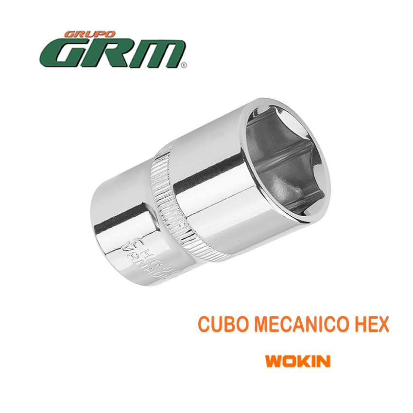 CUBO MECÁNICA HEX DE 10 MM X ½”
